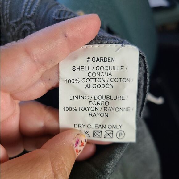 NWT Sea Gypsies Embroidered Garden Shorts - Picture 8 of 8